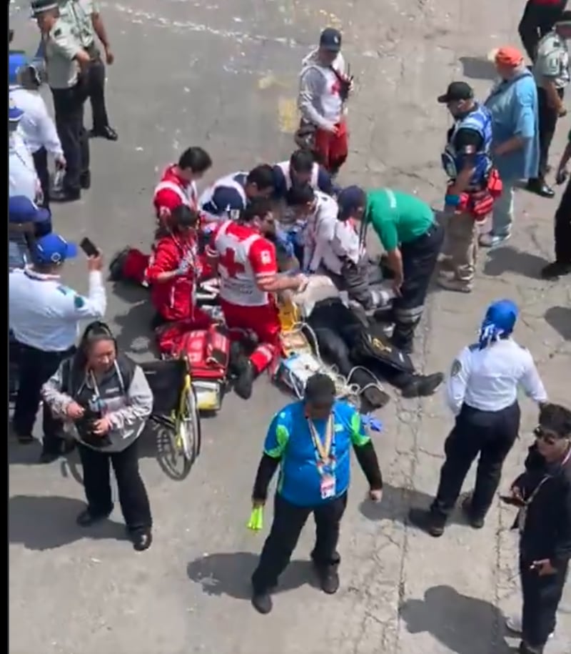 Hombre sufre infarto en el estadio