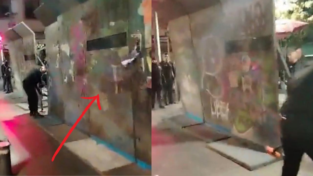 Blindan Palacio Nacional