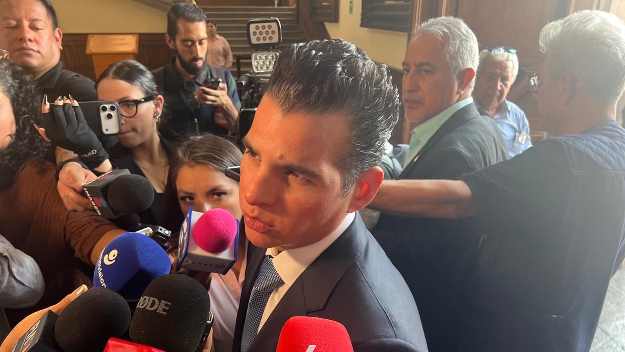 Miguel Ángel Flores, secretario de Gobierno.