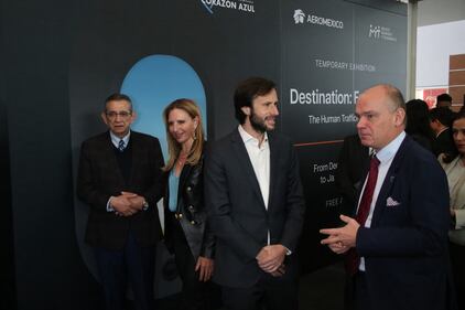 Aeroméxico, Naciones Unidas y el Museo de Memoria y Tolerancia se unen contra la trata de personas.