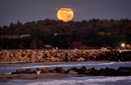 Superluna de octubre deslumbra al mundo