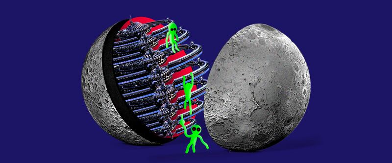 ¿Conocen la teoría Vasin-Shcherbakov? Es aquella que afirma que la Luna en realidad está hueca y es en realidad una nave espacial alien.