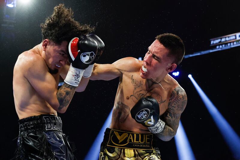 Oscar Valdez viene de su última pelea en el mes de mayo