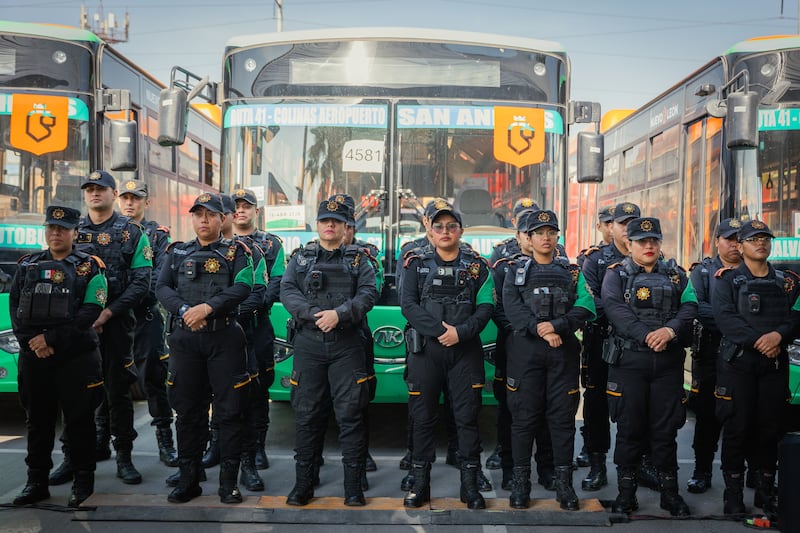 La seguridad en el transporte público también es prioridad para el Gobierno Estatal.