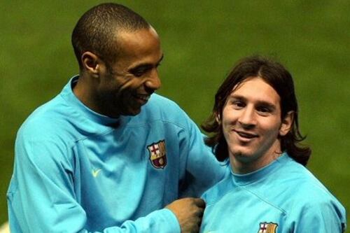 Thierry Henry desea que Messi regrese al Barcelona