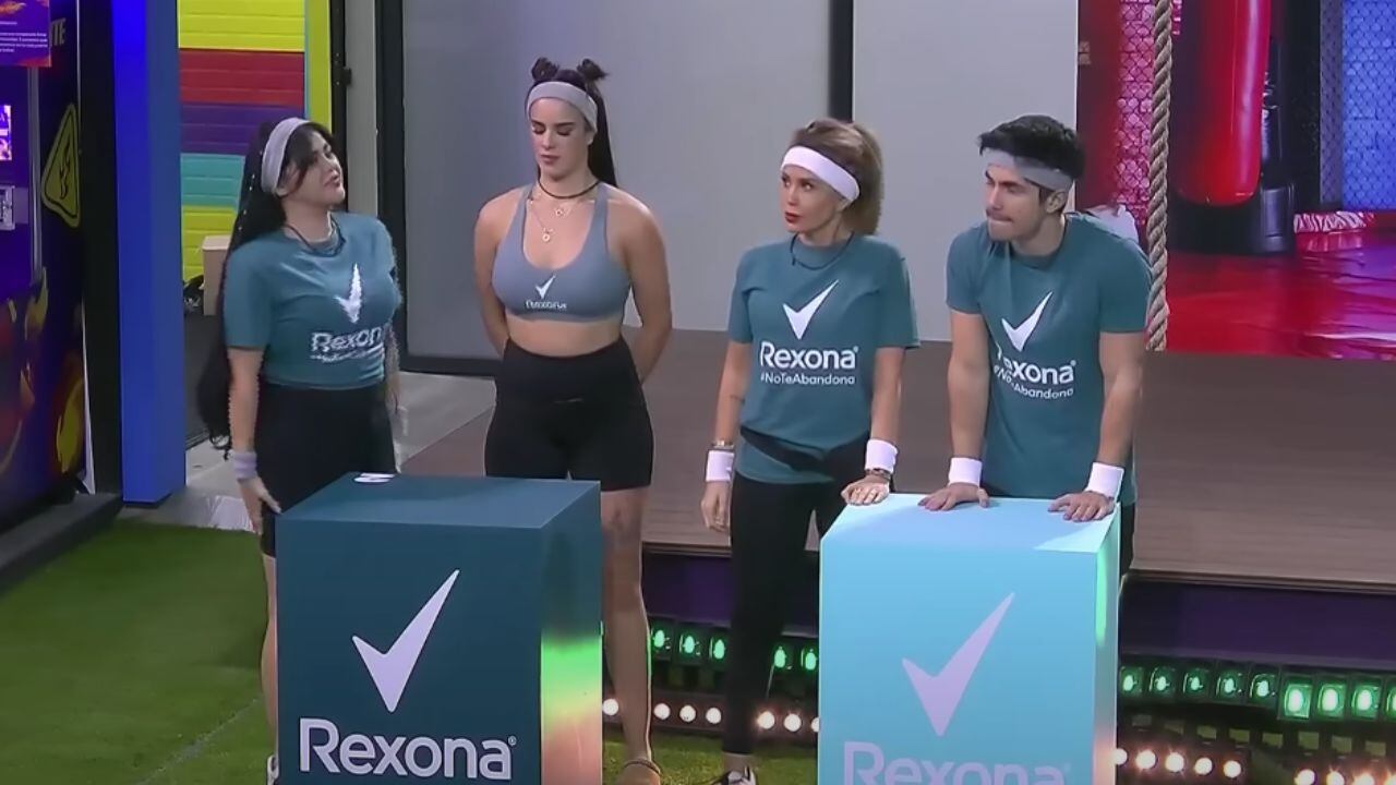 Gomita, Gala Montes, Sabine Moussier y Sian Chiong en la prueba del líder de LCDLFM