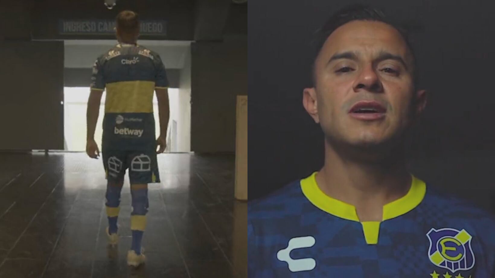 Con un emotivo video, el club chileno dio la bienvenida a Luis Montes.