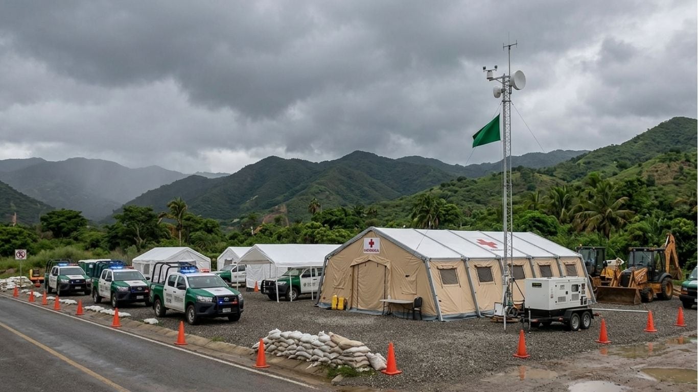 Oaxaca instala primer Puesto de Comando por temporada de lluvias
