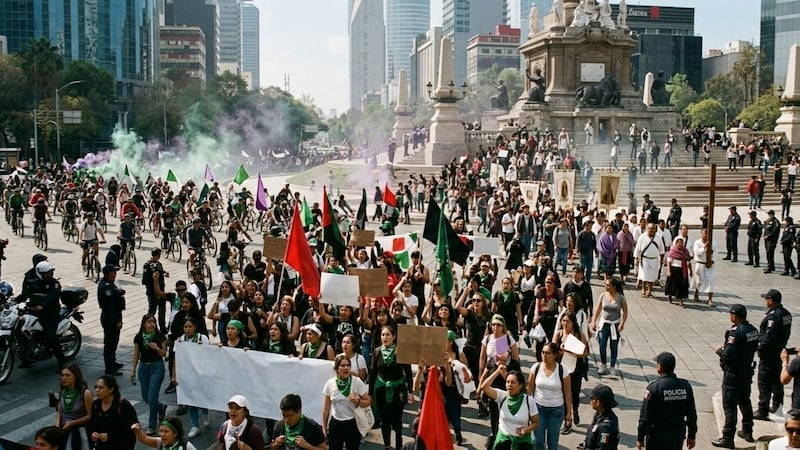 Movilizaciones en CDMX hoy 28 de febrero: protestas, rodadas y peregrinaciones
