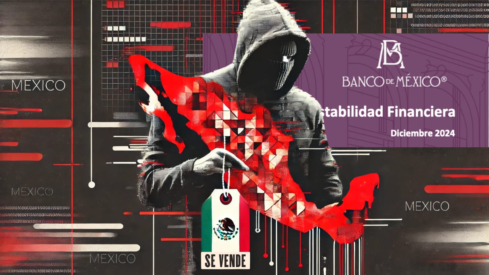 Banxico advierte que los "access brokers" facilitan ataques sofisticados, como ransomware, aumentando un 600% en el país durante 2024.