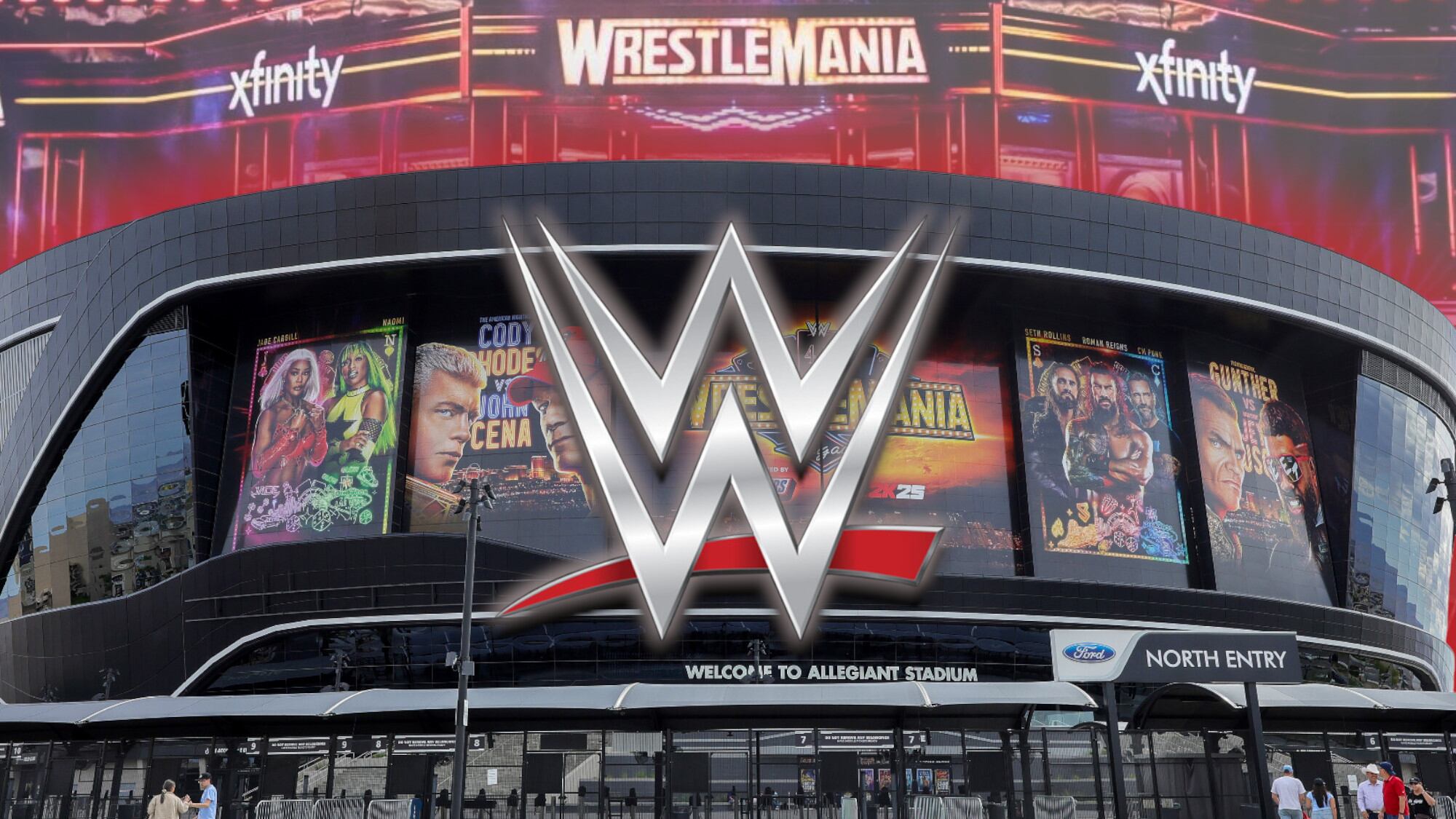 Impresionante escenario para Wrestlemania 41