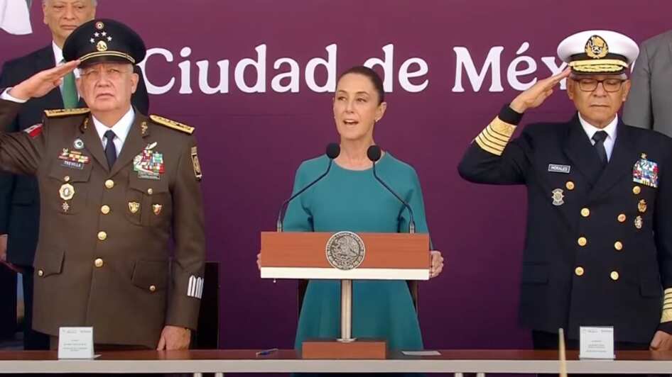 Todo el Gobierno, presente en el Castillo de Chapultepec