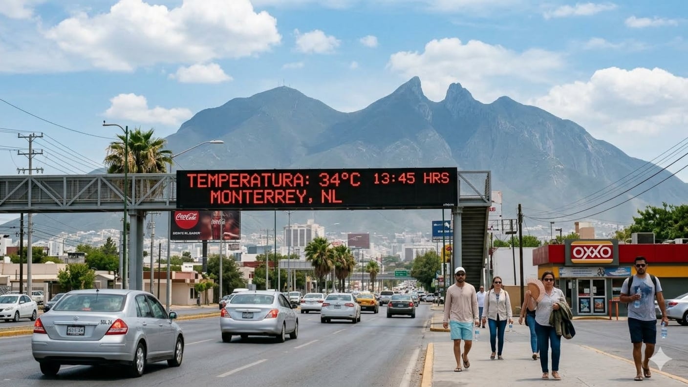 El domingo será el día más cálido de la semana con 34 grados.