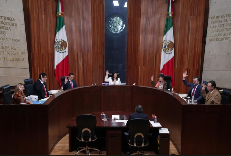 TEPJF pleno en sesión