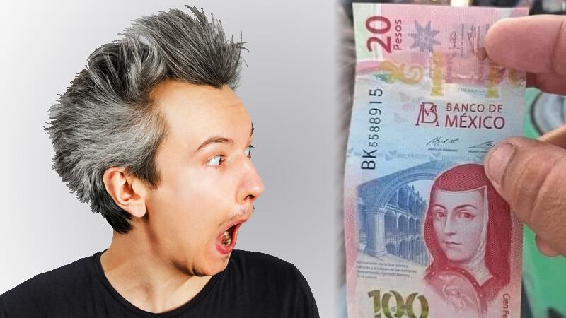 ¿Qué debes hacer si recibes un billete de 120 pesos?