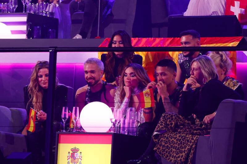 La española en la final de Eurovisión