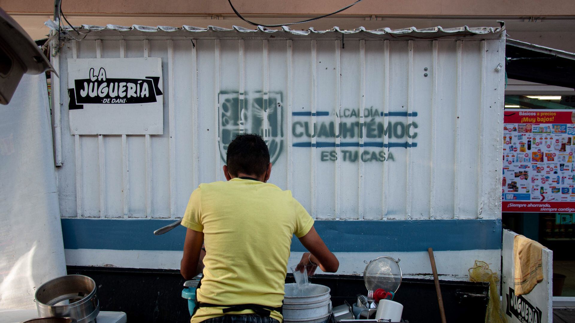 Comerciantes de la alcaldía Cuauhtémoc. Foto: Cuartosuro