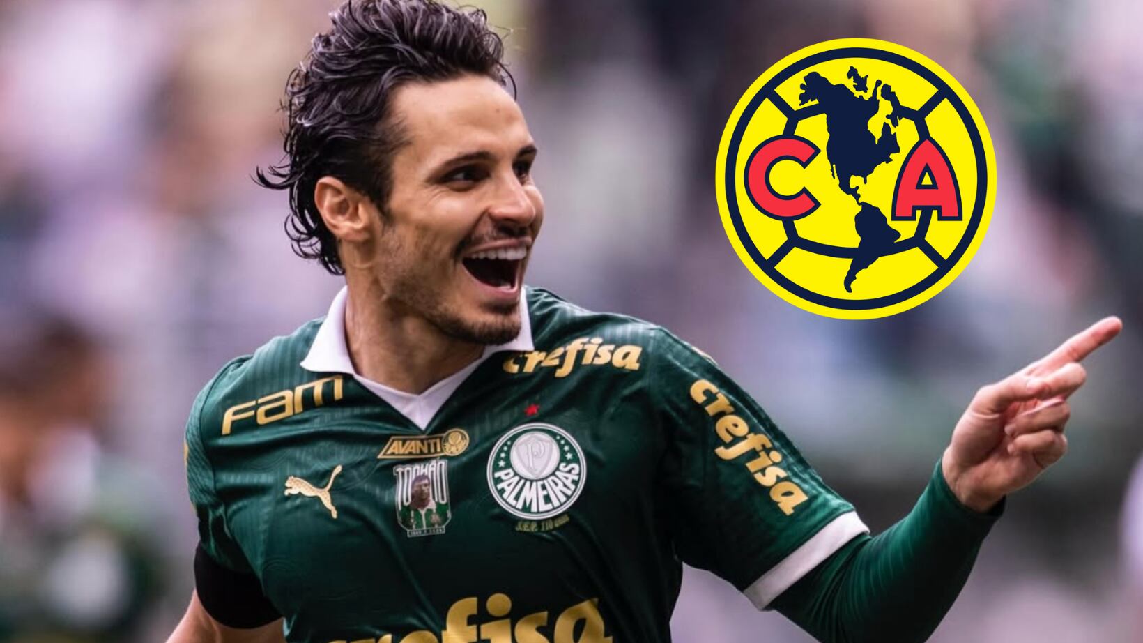 América va por un jugador del Palmeiras.