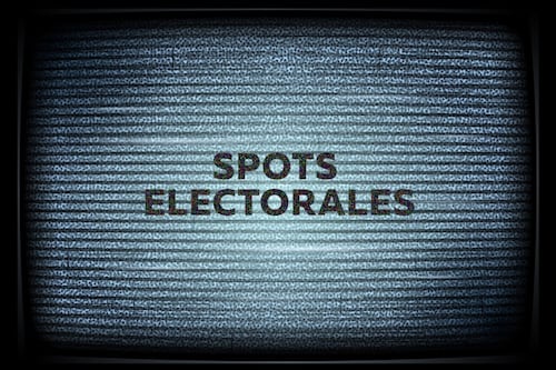 Entre spots de campaña
