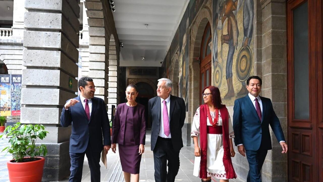 AMLO Sheinbaum Museo Muralismo