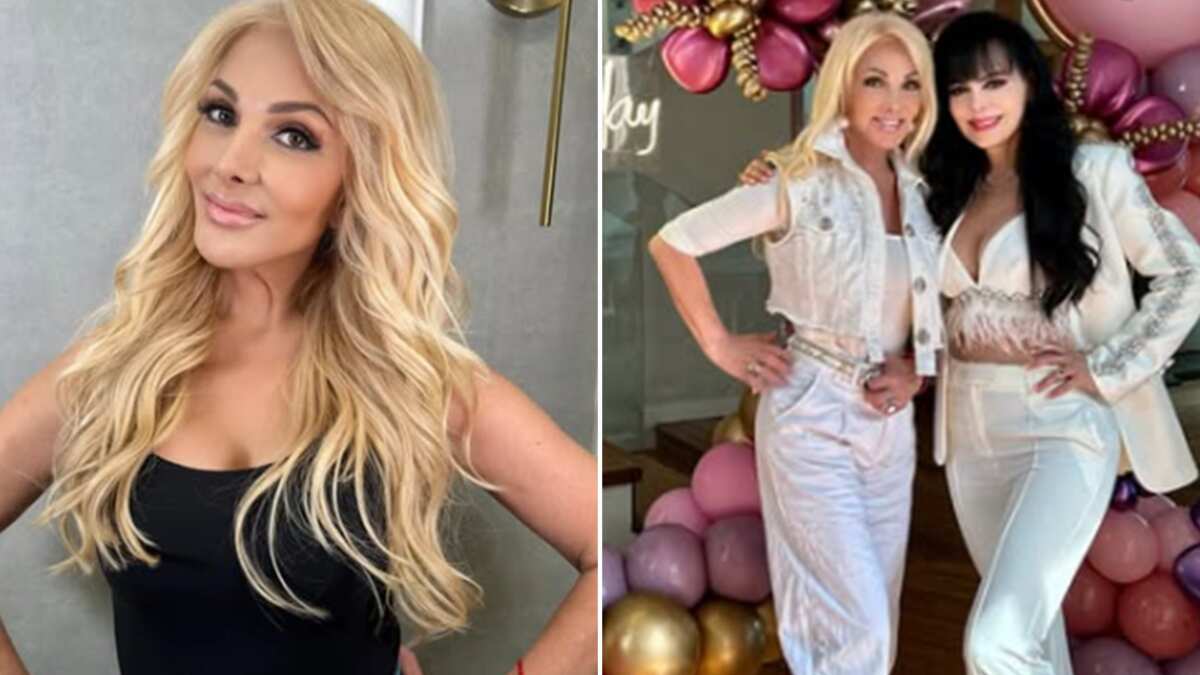 Olivia Collins y Maribel Guardia