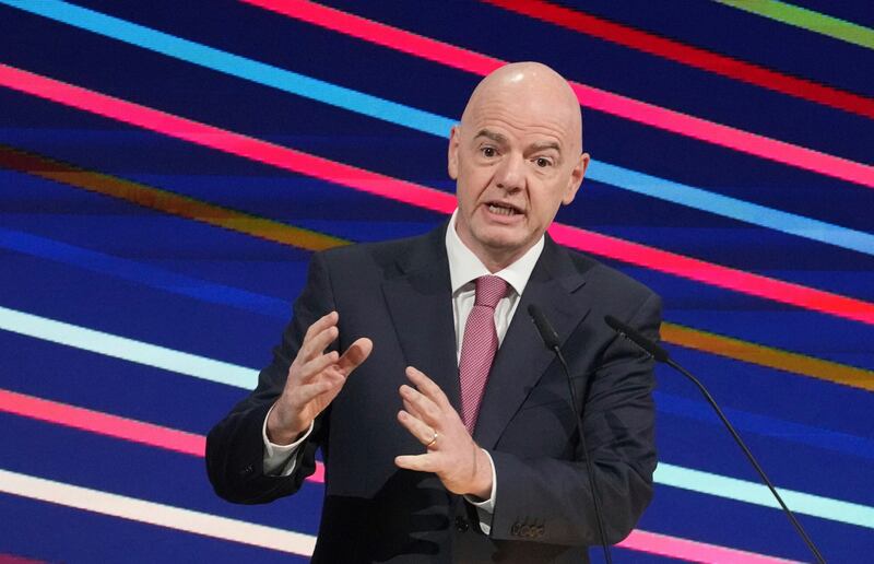 Gianni Infantino, presidente de la FIFA