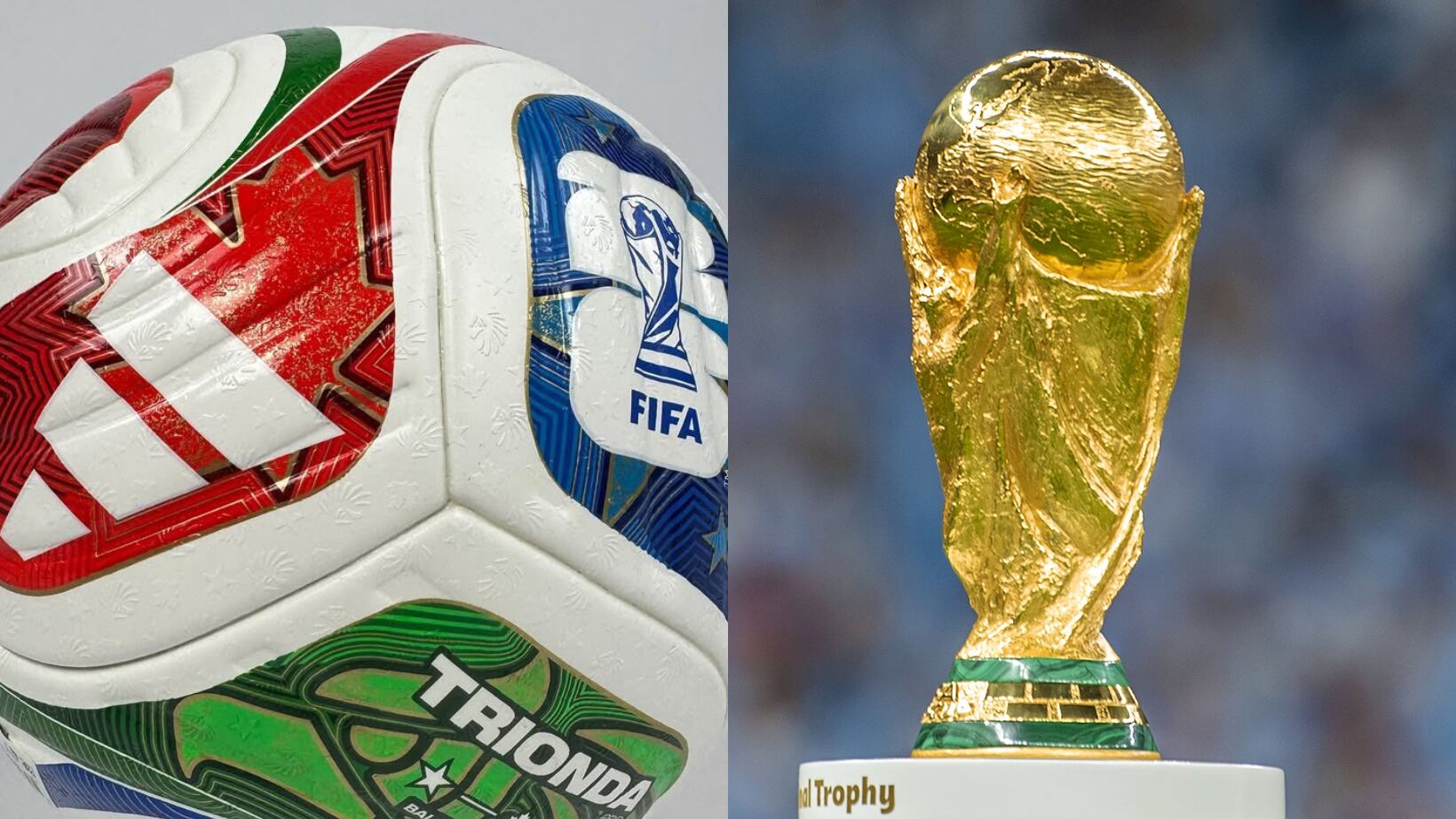 Trionda es el balón número 23 en Copas del Mundo.