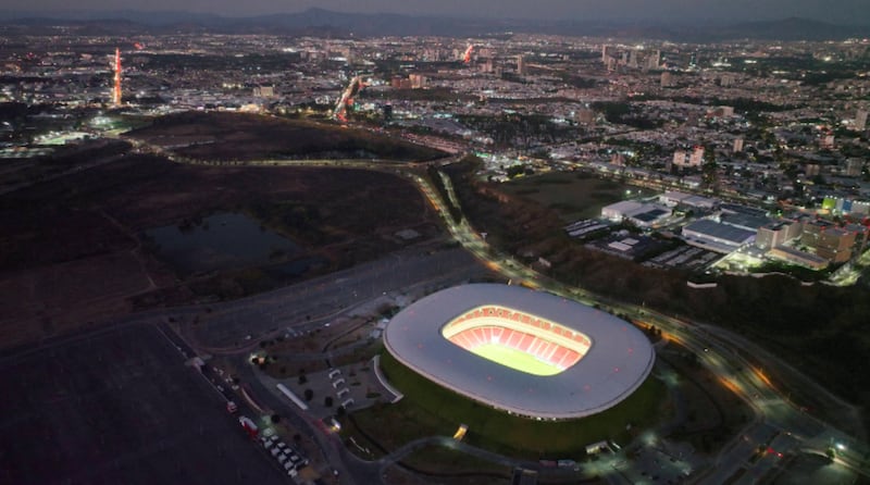 Estadio de futbol en México