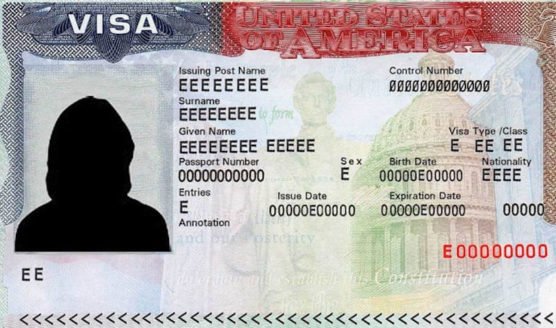 Visa para Estados Unidos.