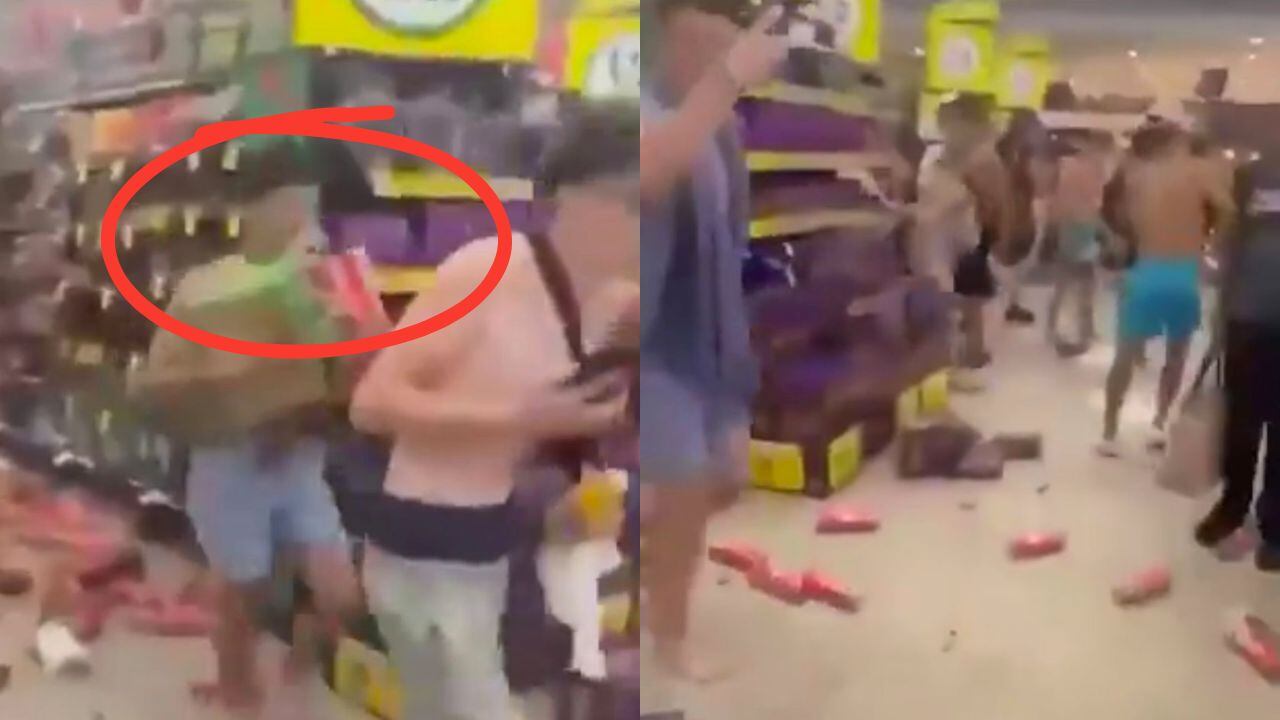 Jóvenes saquean supermercado en Australia