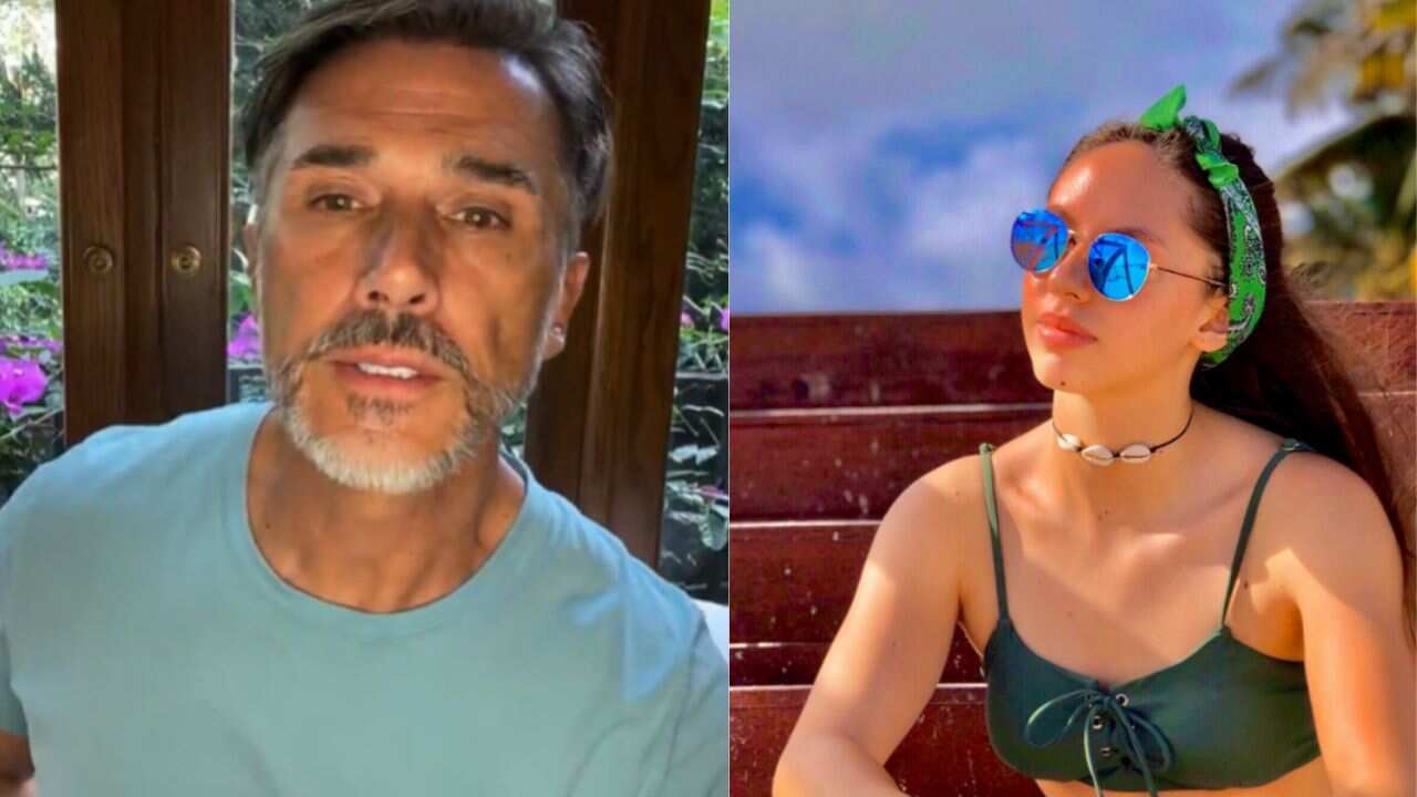 Alexa Hoffman y Sergio Mayer