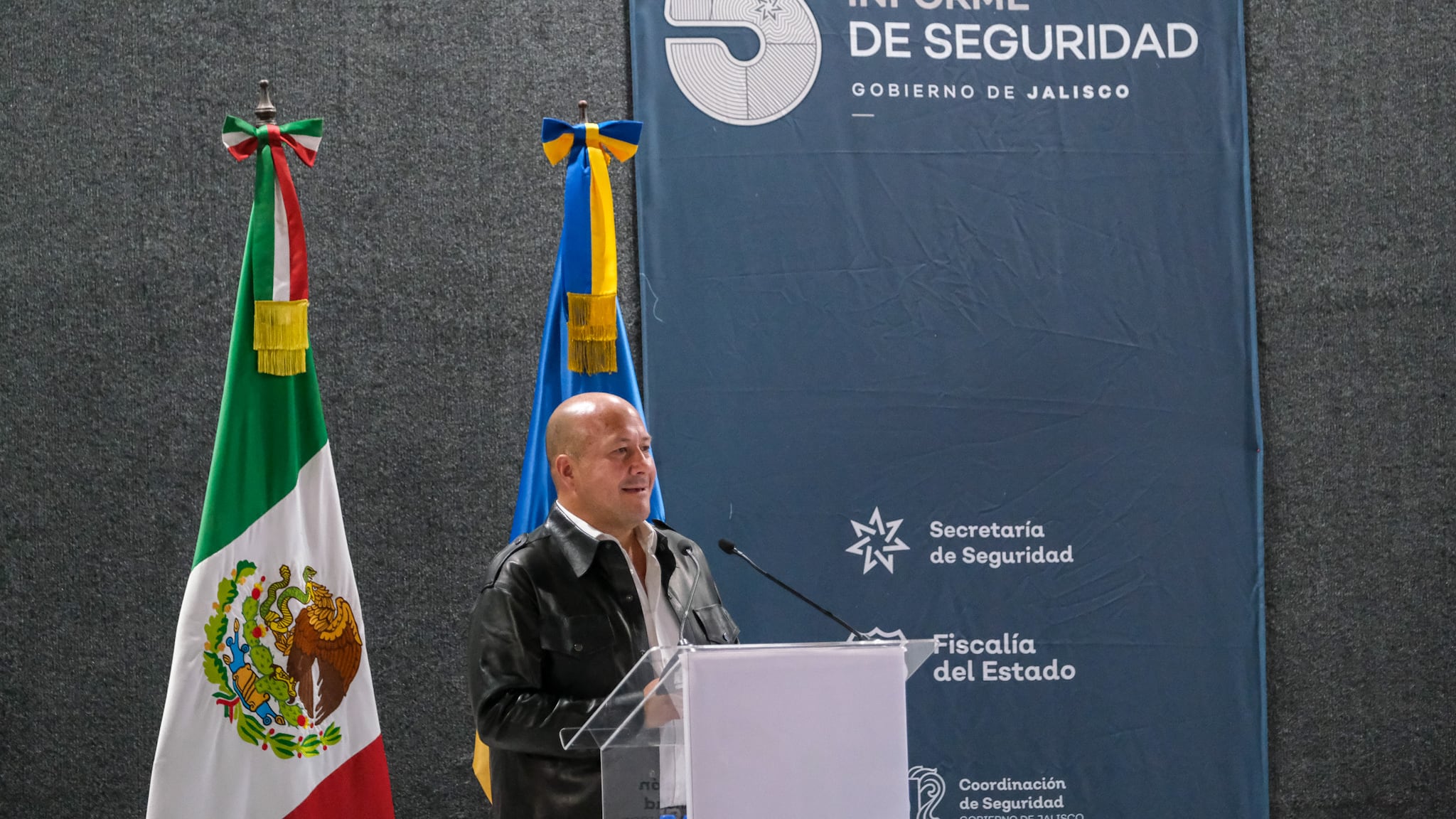 El gobernador Enrique Alfaro celebró los niveles históricos en materia de seguridad.