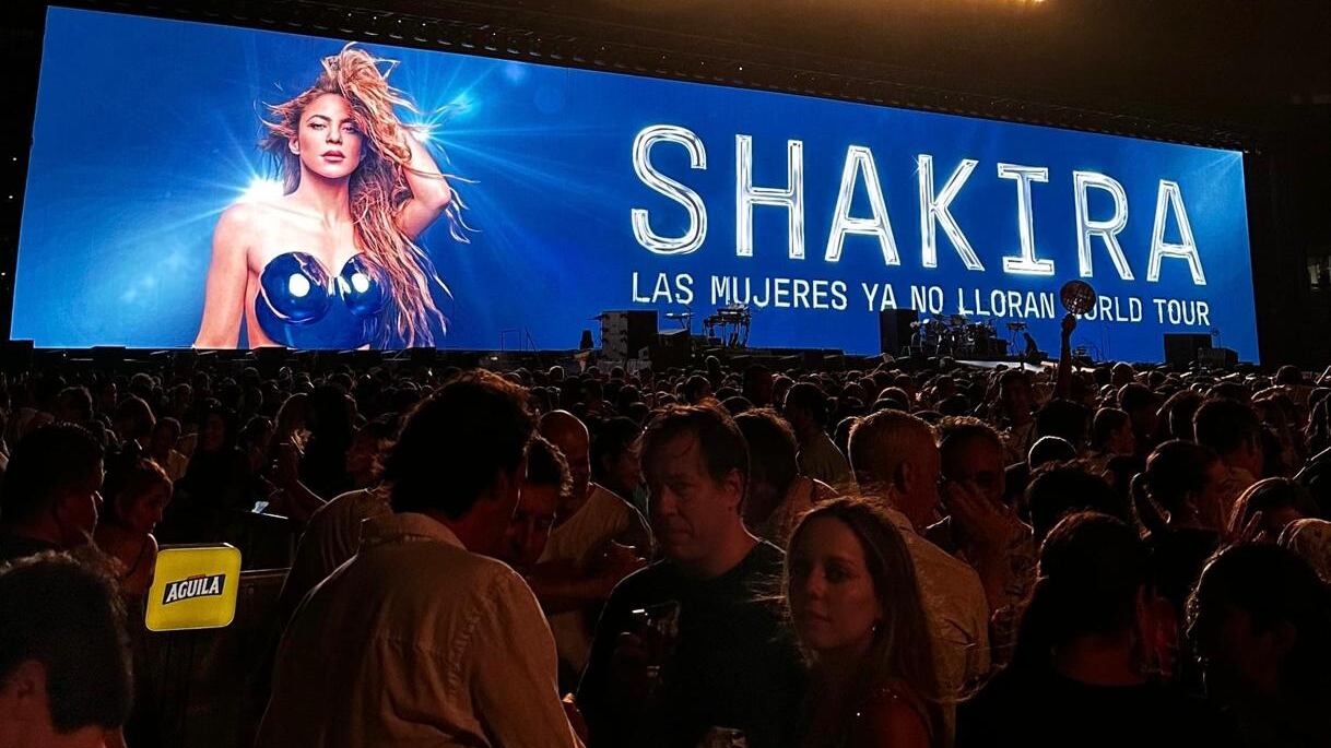Alrededor de 700 mil personas asistirán a a los conciertos de Shakira en México.