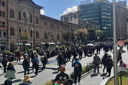 Protestas de mineros y crisis en Bolivia: enfrentamientos y explosiones en La Paz