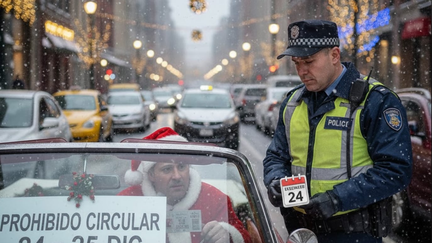 Hoy No Circula en Navidad