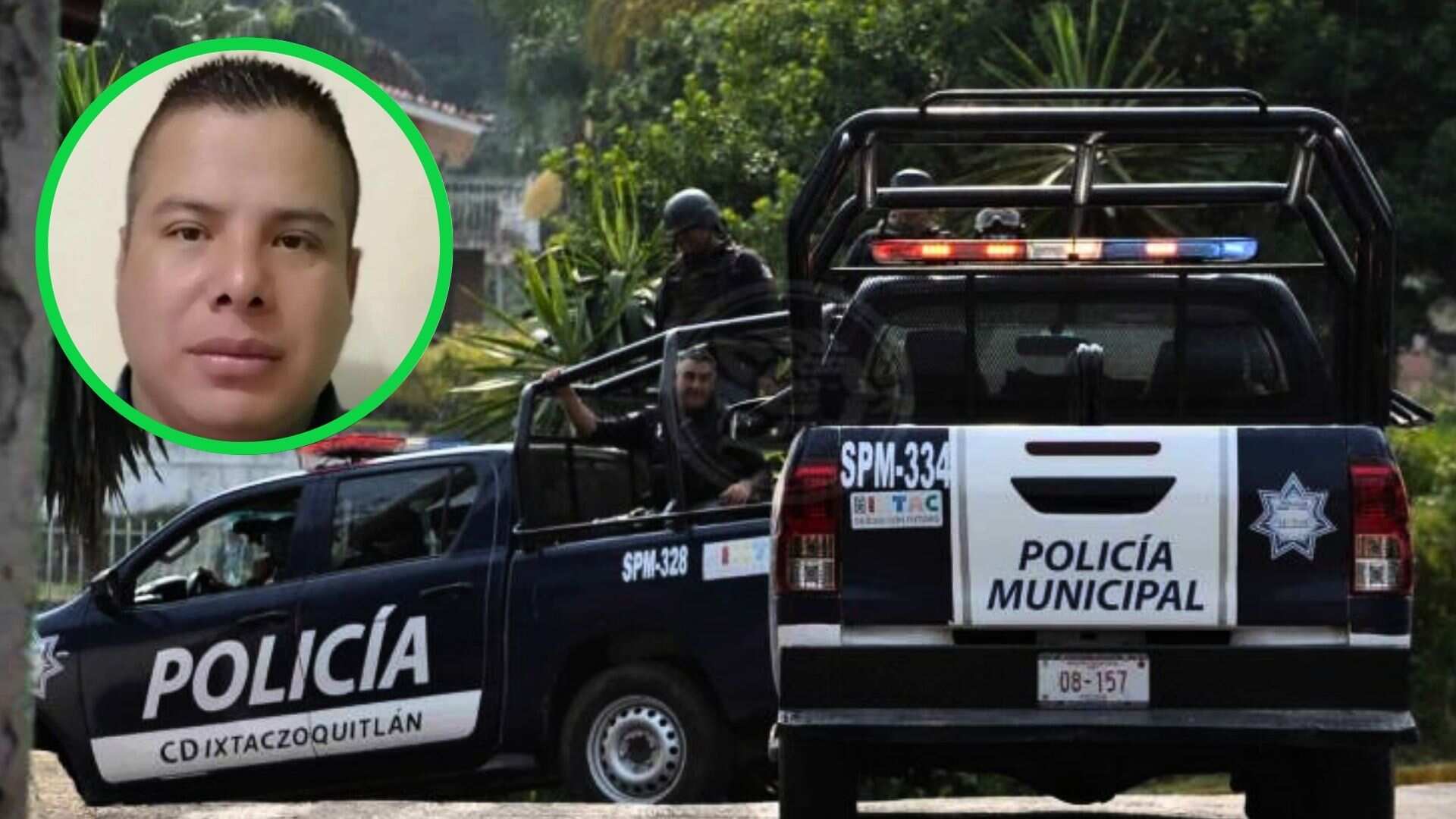 David Corona Aleluya, policía municipal de  Ixtaczoquitlán, Veracruz.