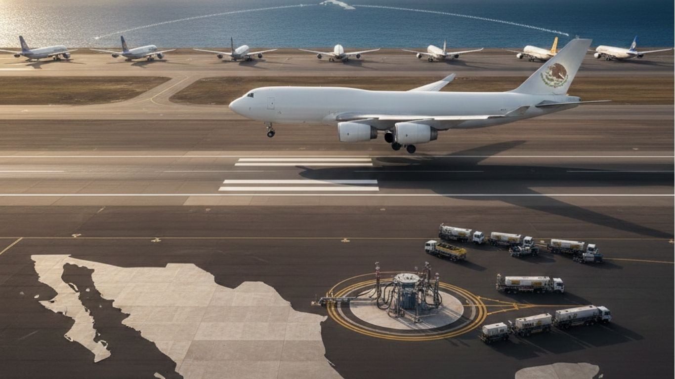 Sheinbaum ofrece a México como puente aéreo para repostar aviones