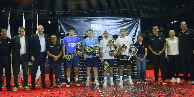 Lilia Cedillo encabeza premiación de la final del Torneo A1 Pádel Puebla 2024