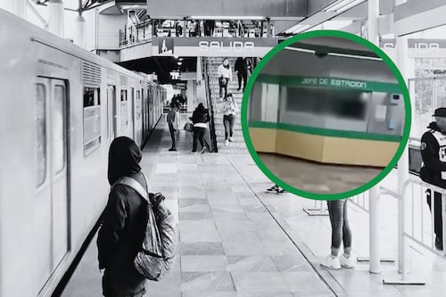 “¡Llame a la policía!”: Mujer exhibe presuntos actos indebidos dentro del Metro CDMX