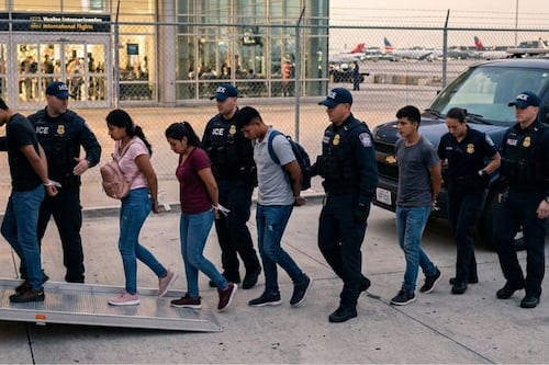 Trump amenaza con desplegar al ICE en aeropuertos y detener migrantes de inmediato