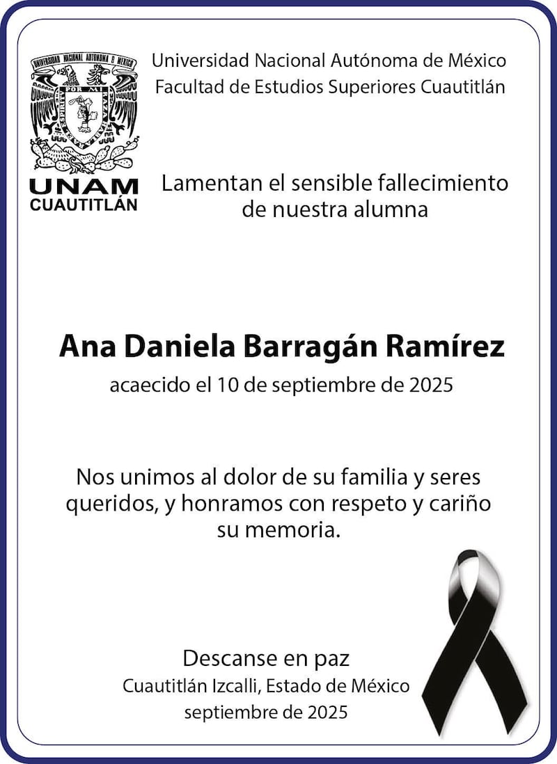Esquela UNAM