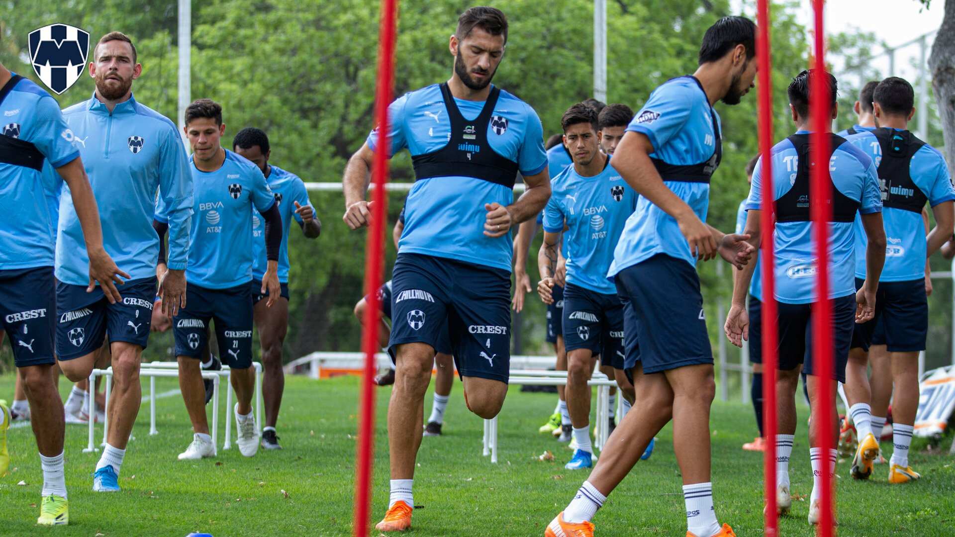 Nicolás Sánchez en entrenamiento.