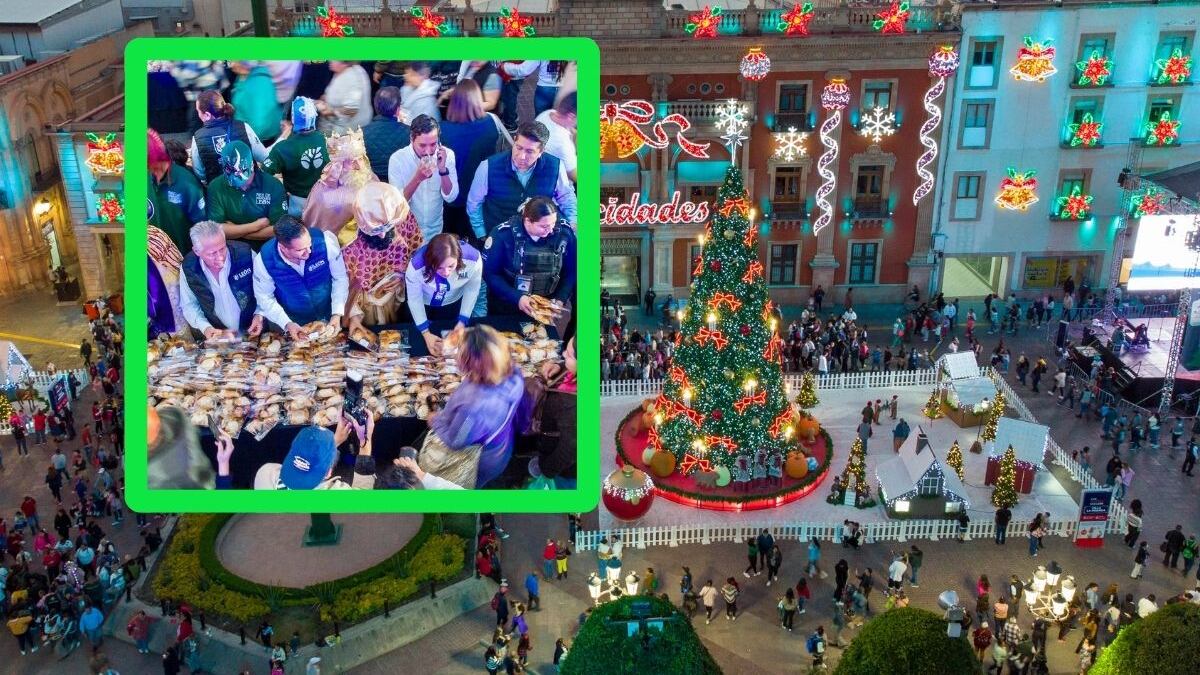 Reparten 11 mil mini Roscas de Reyes.