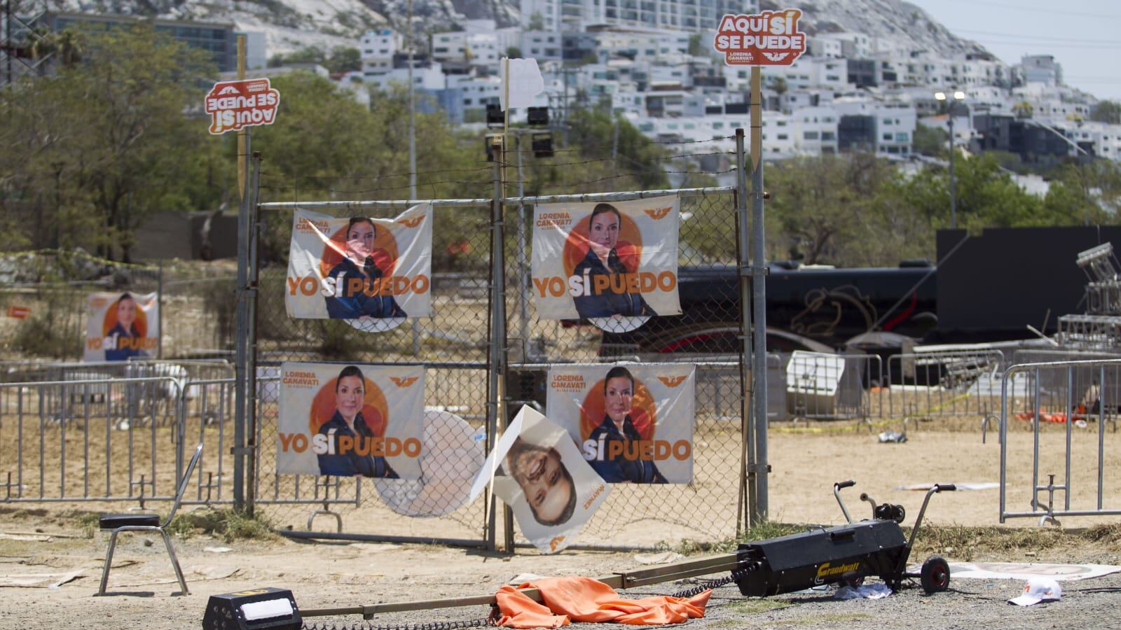 La tragedia ocurrió en el cierre de campaña de la emecista Lorenia Canavati.