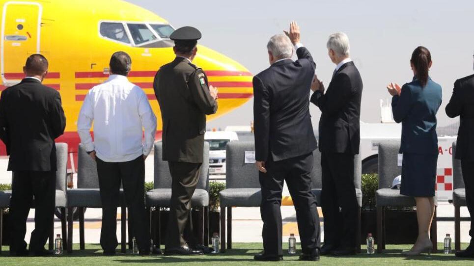 El presidente estuvo acompañado de la jefa de Gobierno de la CDMX y del gobernador del Estado de México