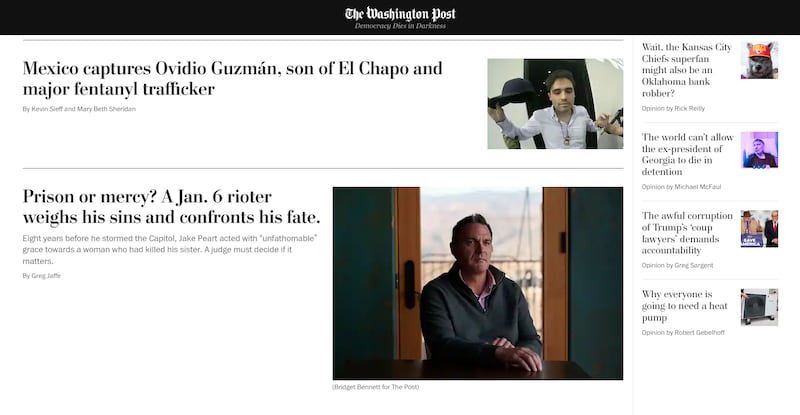 Detención de Ovidio Guzmán "El ratón".