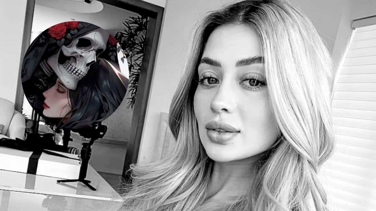 Valeria Márquez publicó una imagen de la muerte antes de ser asesinada.