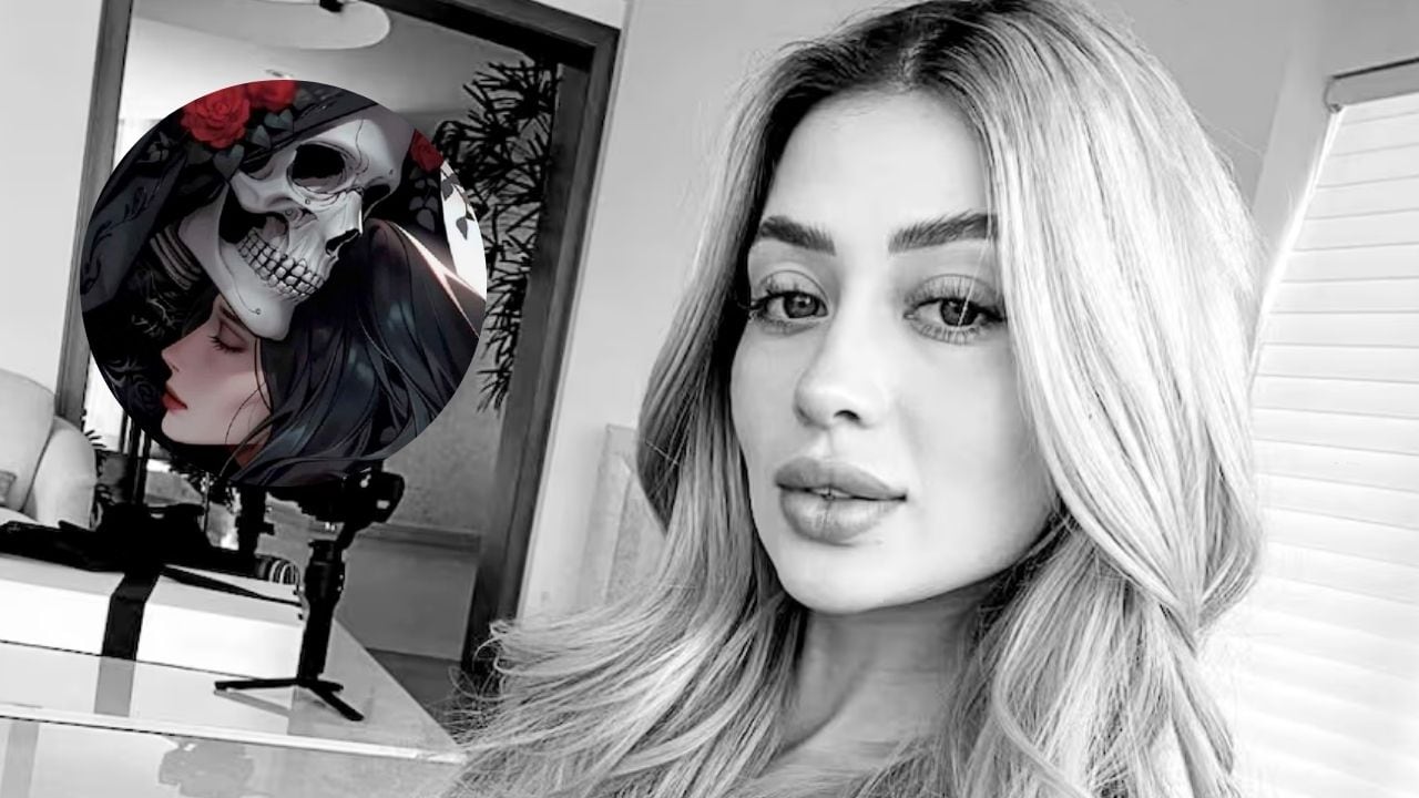 Valeria Márquez publicó una imagen de la muerte antes de ser asesinada.