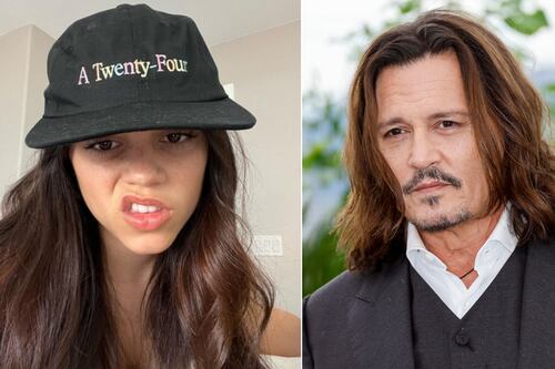 Jenna Ortega reacciona a los rumores que la relacionaron sentimentalmente con Johnny Depp