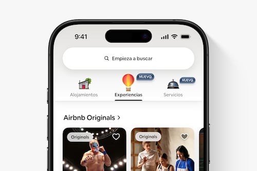 Airbnb rediseña su app para integrar alojamiento, servicios y experiencias